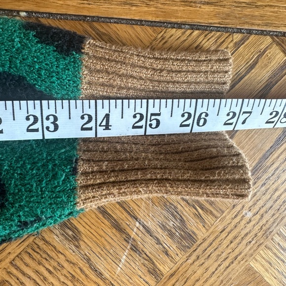 Men's M/L Leopard Print Cardigan with front pockets - Picture 5 of 5